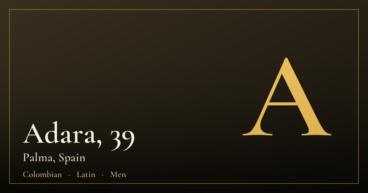 Adara, 39 — Palma