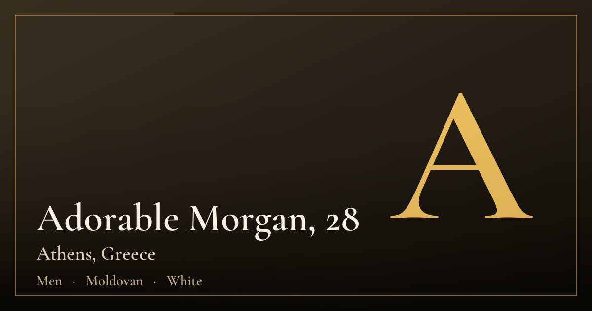 Adorable Morgan, 28 — Athens
