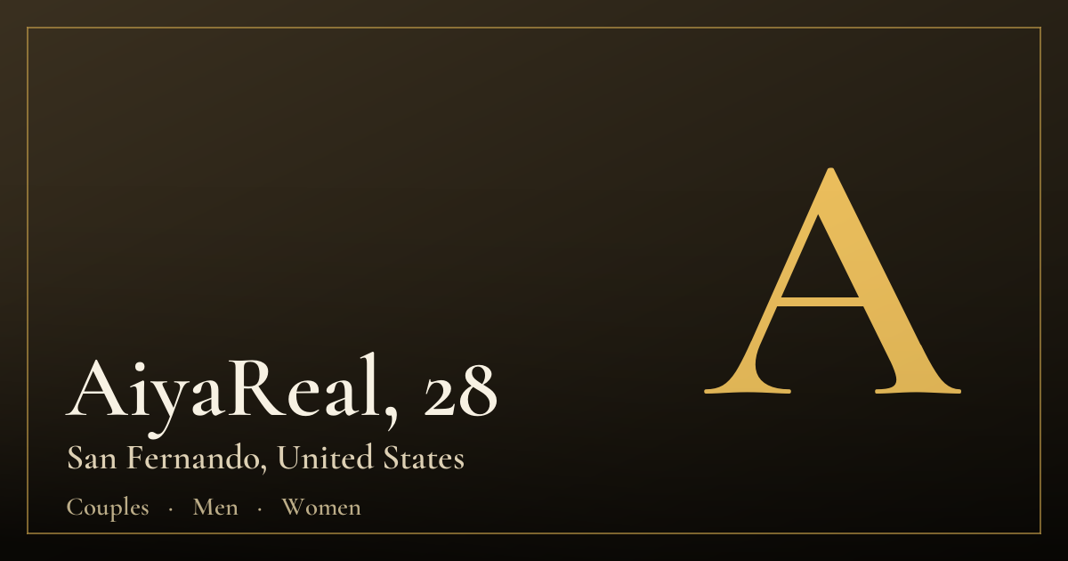 AiyaReal, 28 — San Fernando