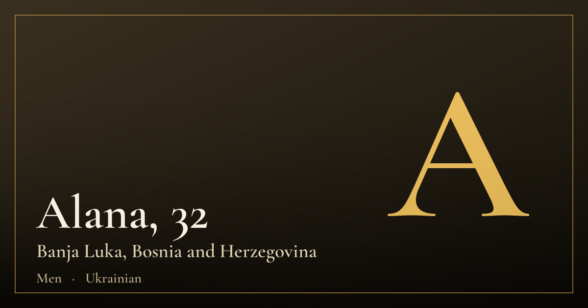 Alana, 32 — Banja Luka