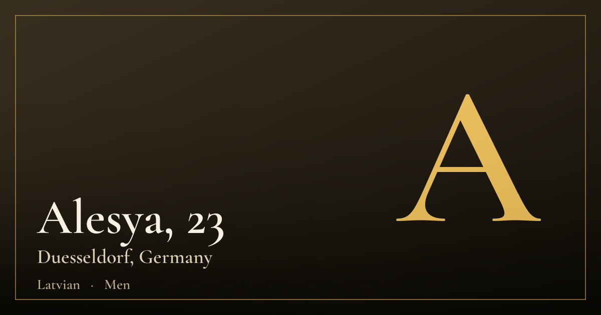 Alesya, 23 — Duesseldorf