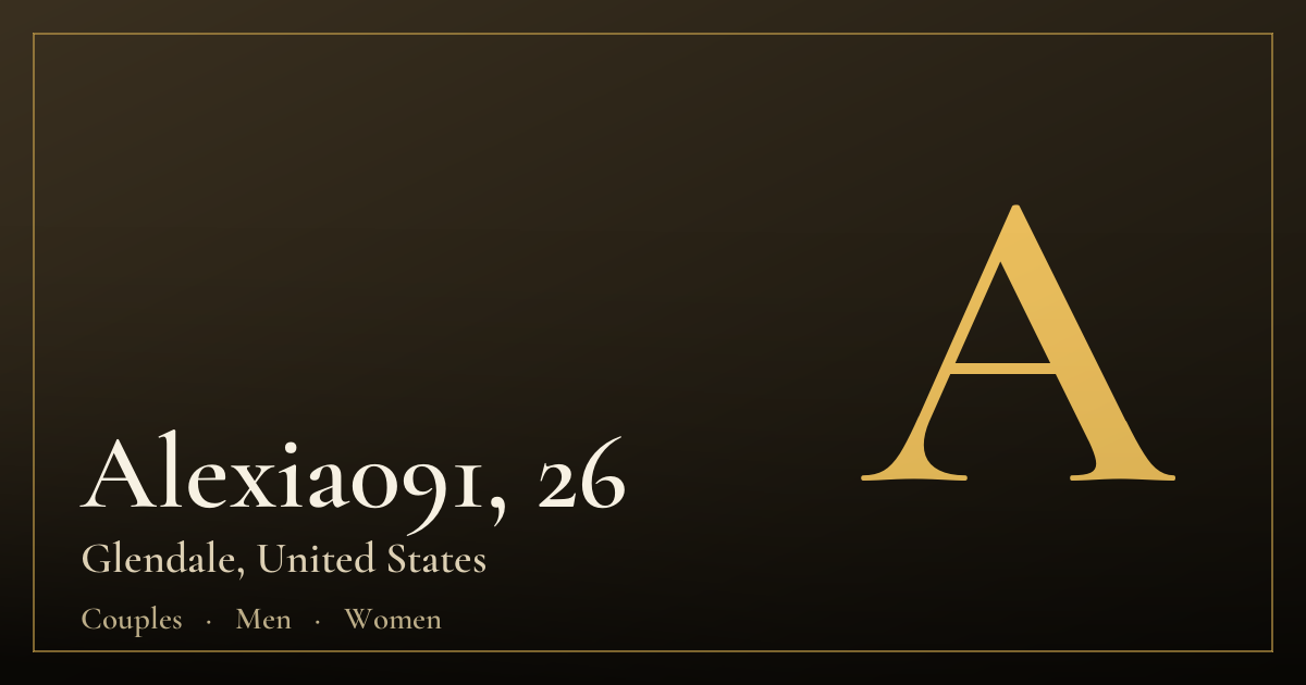 Alexia091, 26 — Glendale