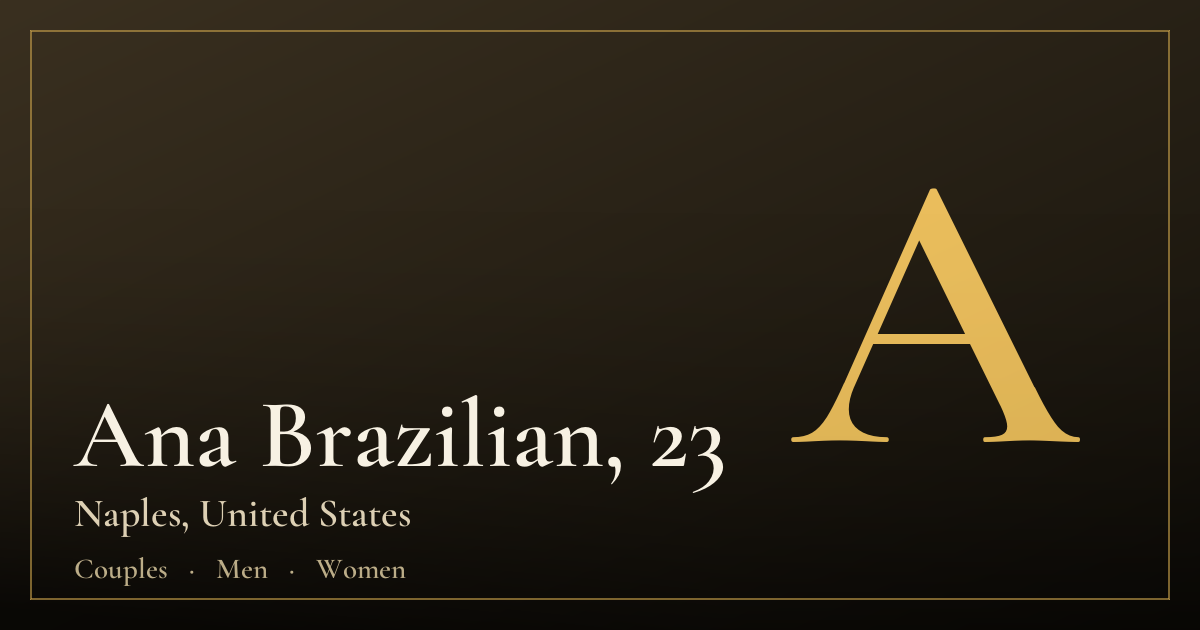 Ana Brazilian, 23 — Naples