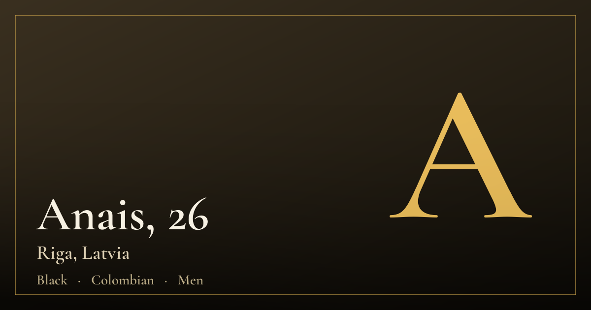 Anais, 26 — Riga