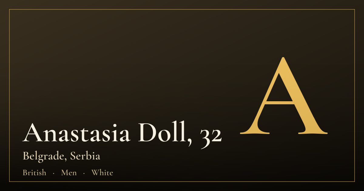 Anastasia Doll, 32 — Belgrade