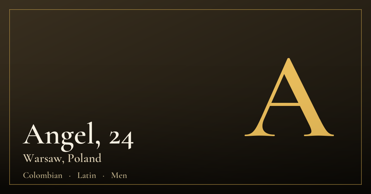 Angel, 24 — Warsaw