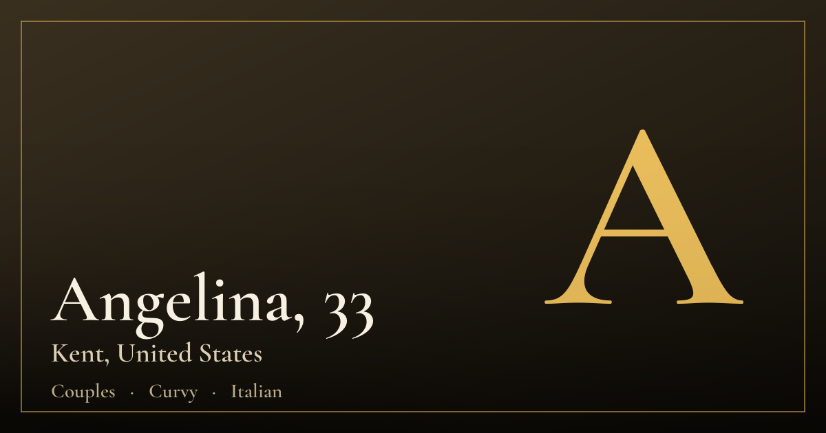 Angelina, 33 — Kent