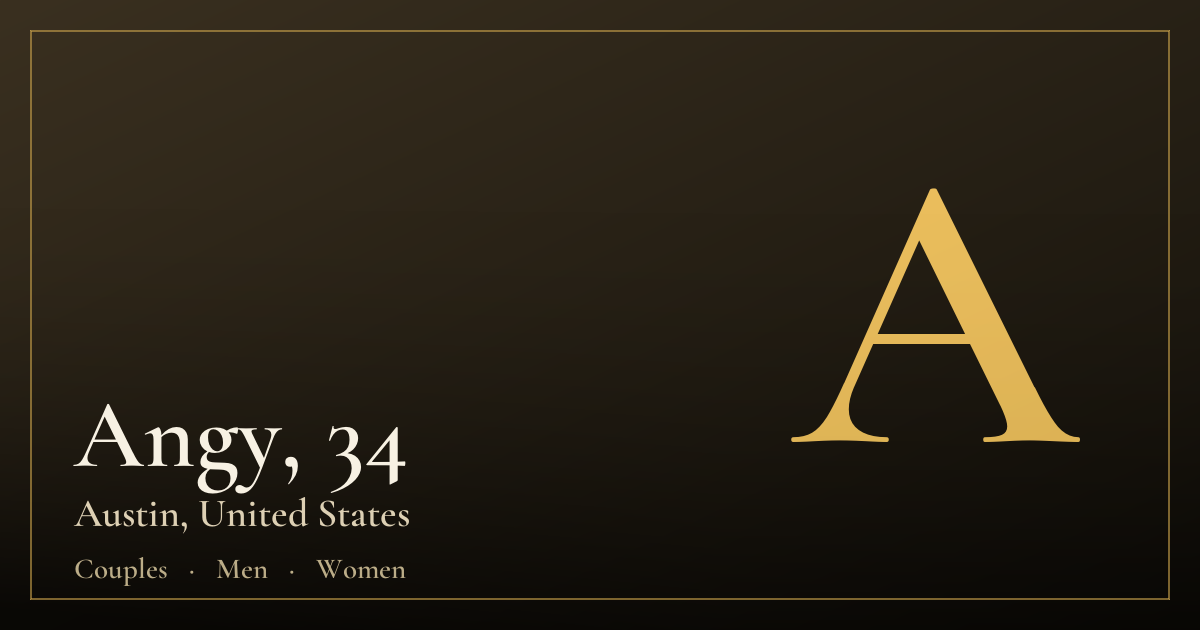 Angy, 34 — Austin