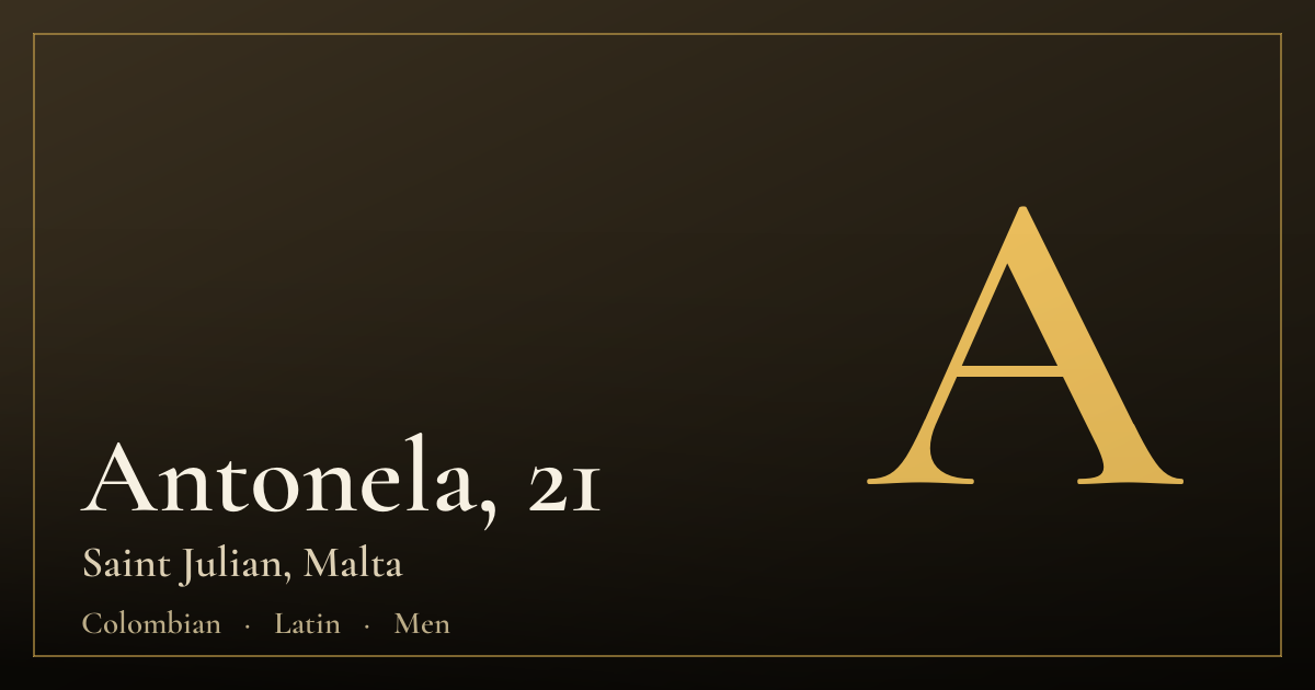 Antonela, 21 — Saint Julian