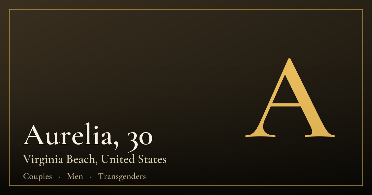 Aurelia, 30 — Virginia Beach