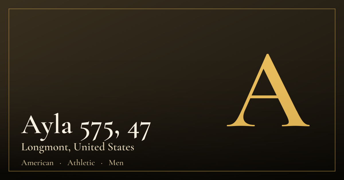 Ayla 575, 47 — Longmont