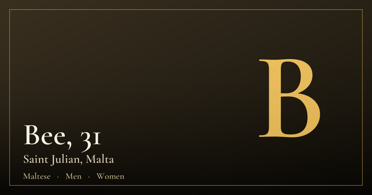 Bee, 31 — Saint Julian