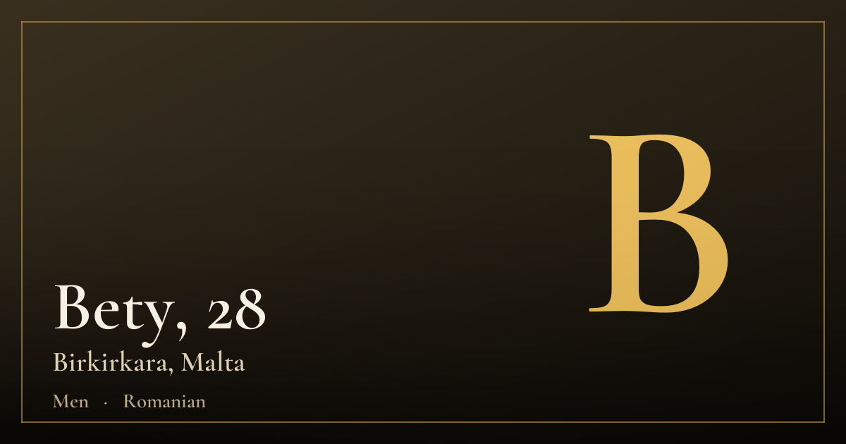 Bety, 28 — Birkirkara