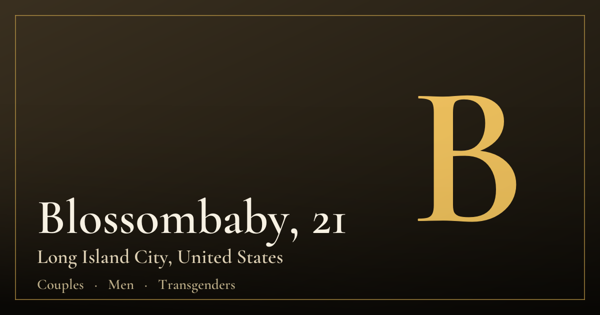Blossombaby, 21 — Long Island City