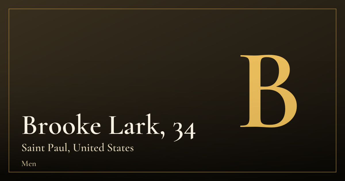 Brooke Lark, 34 — Saint Paul