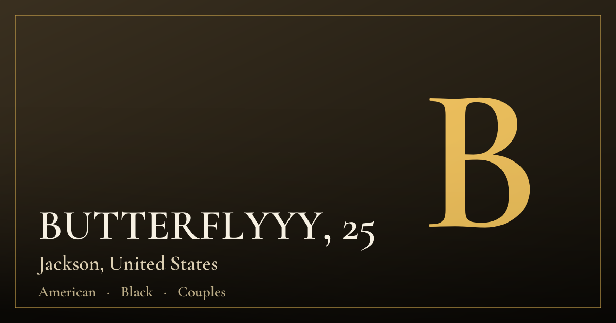 BUTTERFLYYY, 25 — Jackson