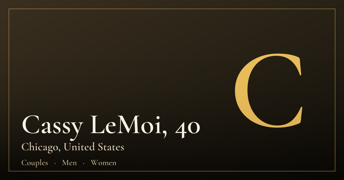 Cassy LeMoi, 40 — Chicago