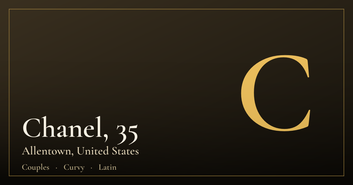 Chanel, 35 — Allentown