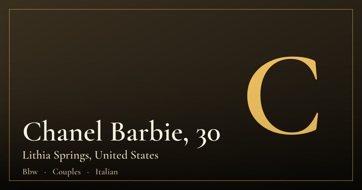 Chanel Barbie, 30 — Lithia Springs