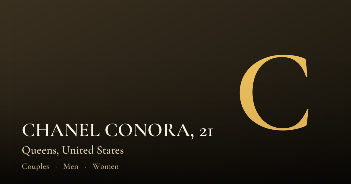 CHANEL CONORA, 21 — Queens