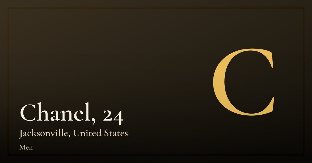 Chanel, 24 — Jacksonville