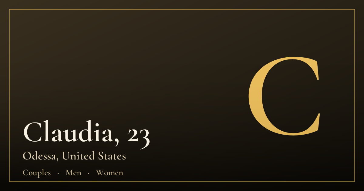 Claudia, 23 — Odessa