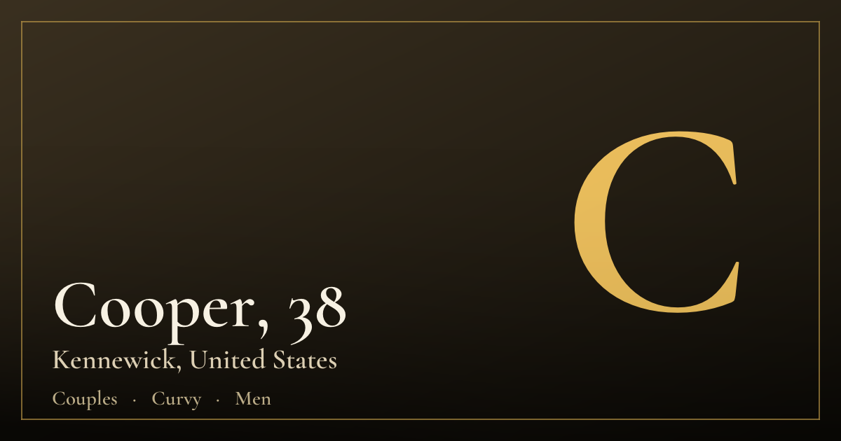 Cooper, 38 — Kennewick