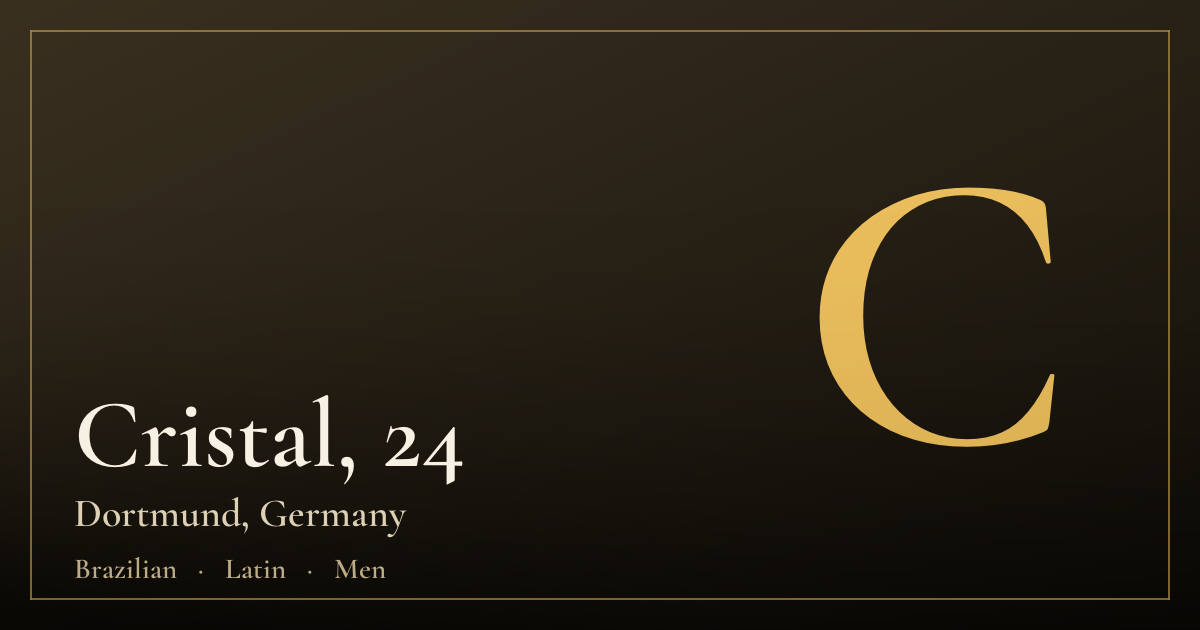 Cristal, 24 — Dortmund