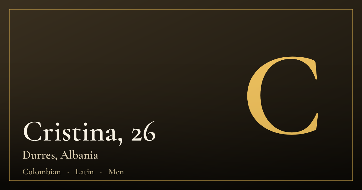 Cristina, 26 — Durres