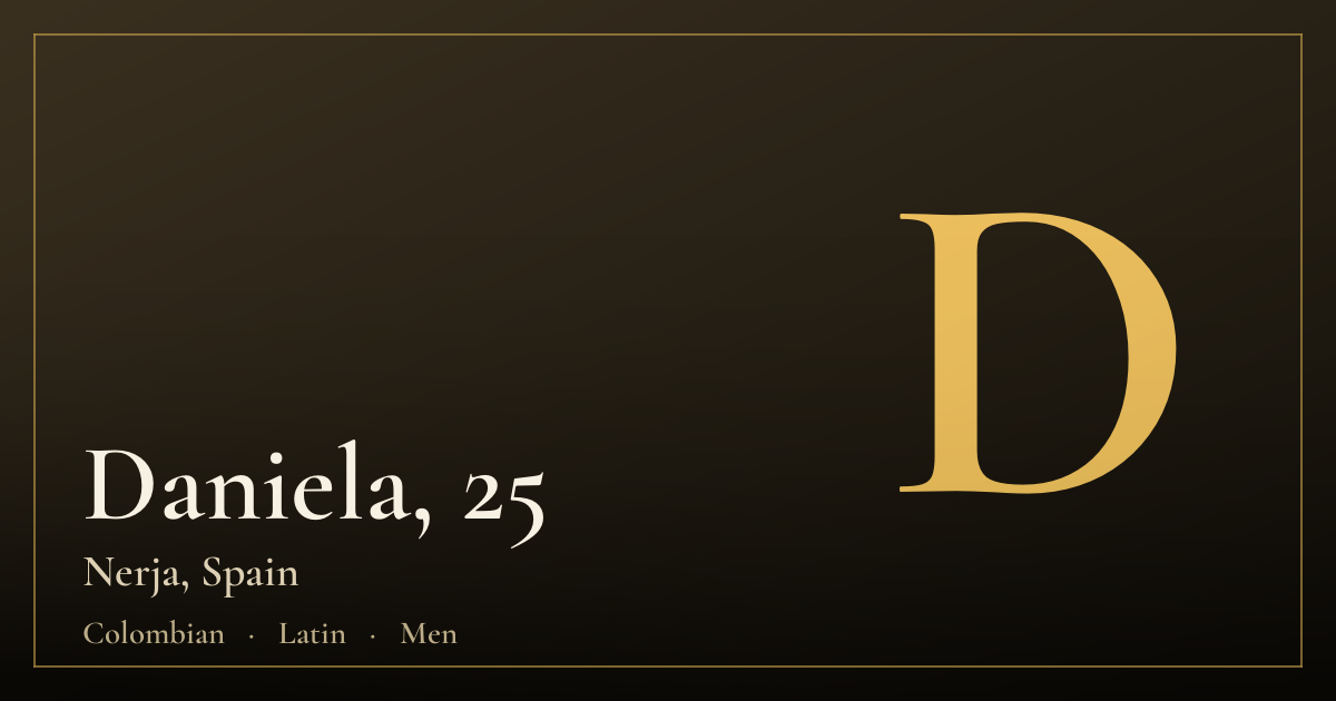 Daniela, 25 — Nerja