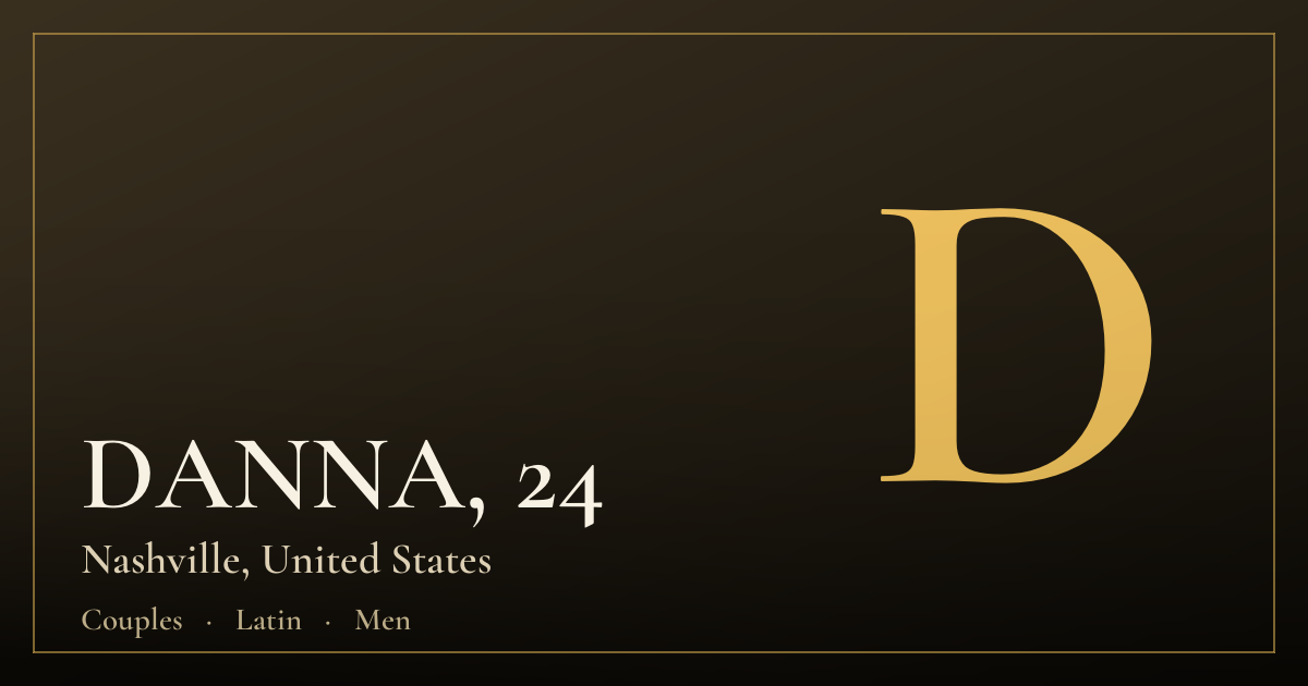 DANNA, 24 — Nashville