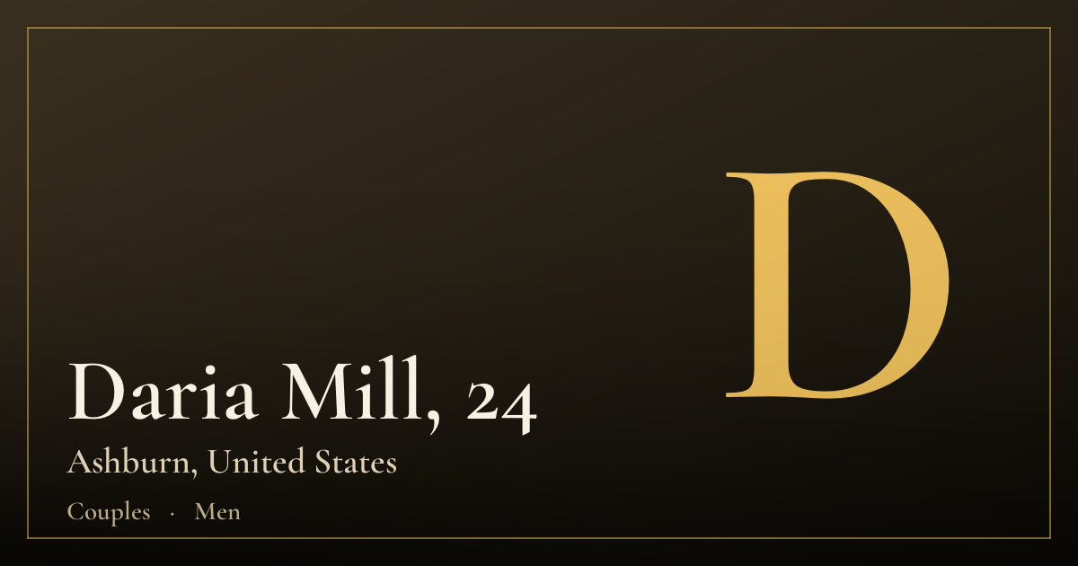 Daria Mill, 24 — Ashburn