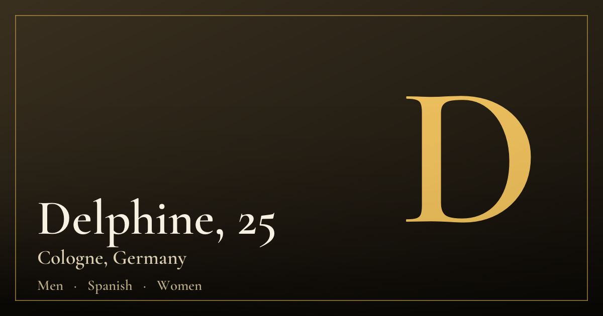 Delphine, 25 — Cologne