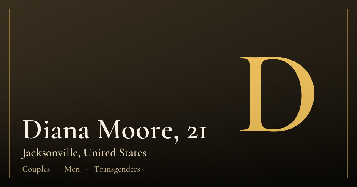 Diana Moore, 21 — Jacksonville