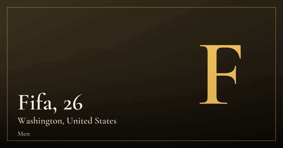 Fifa, 26 — Washington