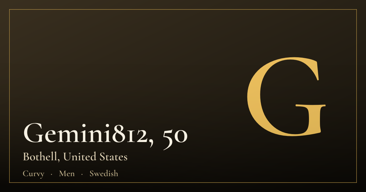 Gemini812, 50 — Bothell