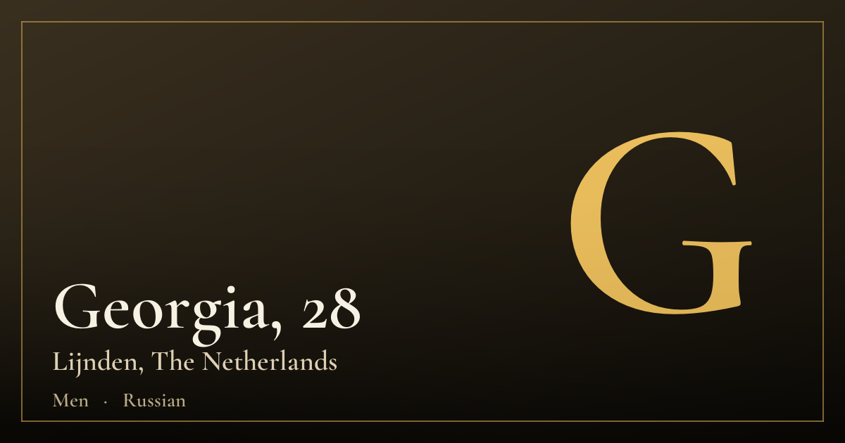 Georgia, 28 — Lijnden
