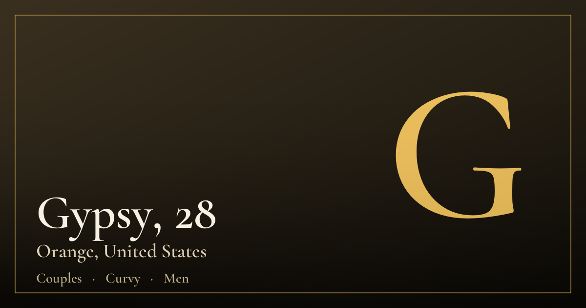 Gypsy, 28 — Orange