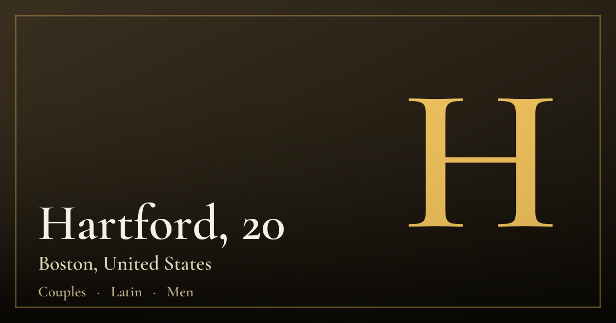 Hartford, 20 — Boston