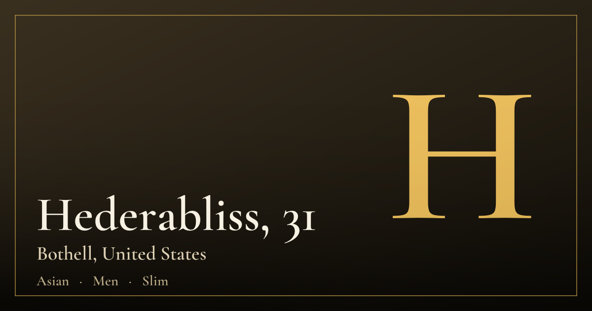 Hederabliss, 31 — Bothell