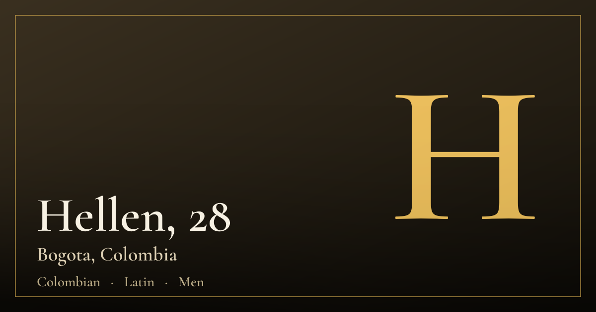 Hellen, 28 — Bogota