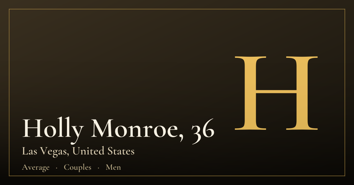 Holly Monroe, 36 — Las Vegas