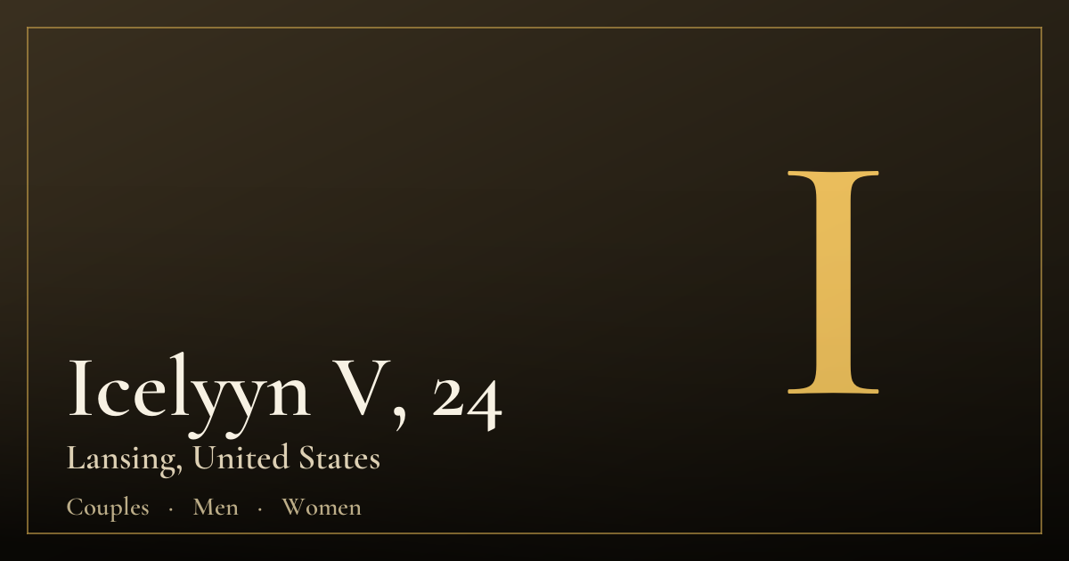 Icelyyn V, 24 — Lansing