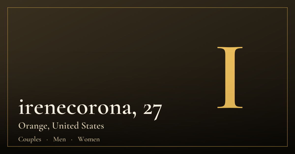 irenecorona, 27 — Orange