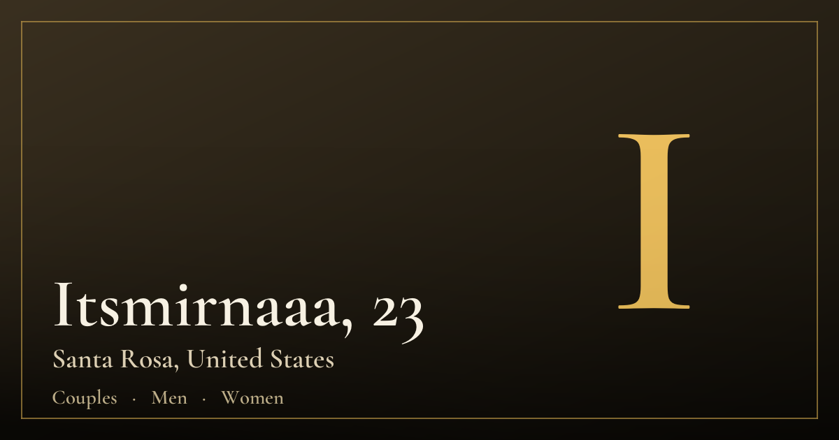 Itsmirnaaa, 23 — Santa Rosa