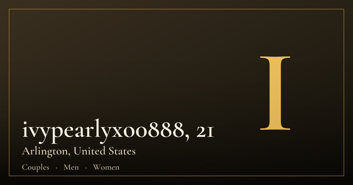 ivypearlyxo0888, 21 — Arlington