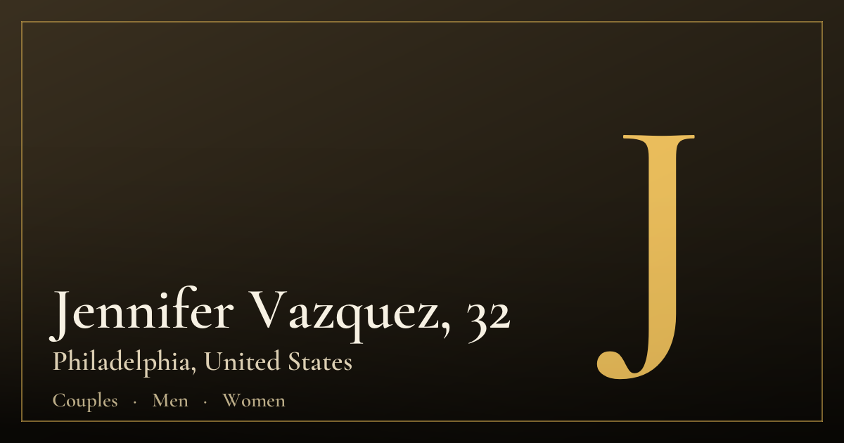 Jennifer Vazquez, 32 — Philadelphia