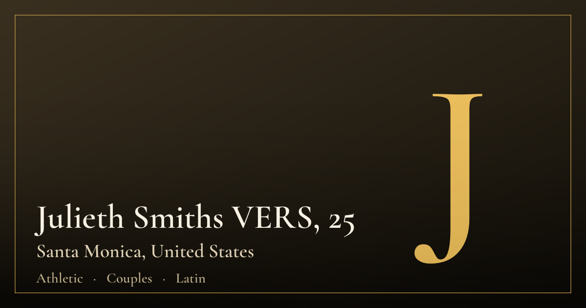 Julieth Smiths VERS, 25 — Santa Monica