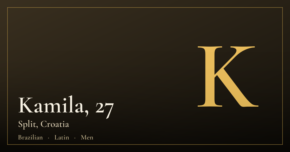 Kamila, 27 — Split