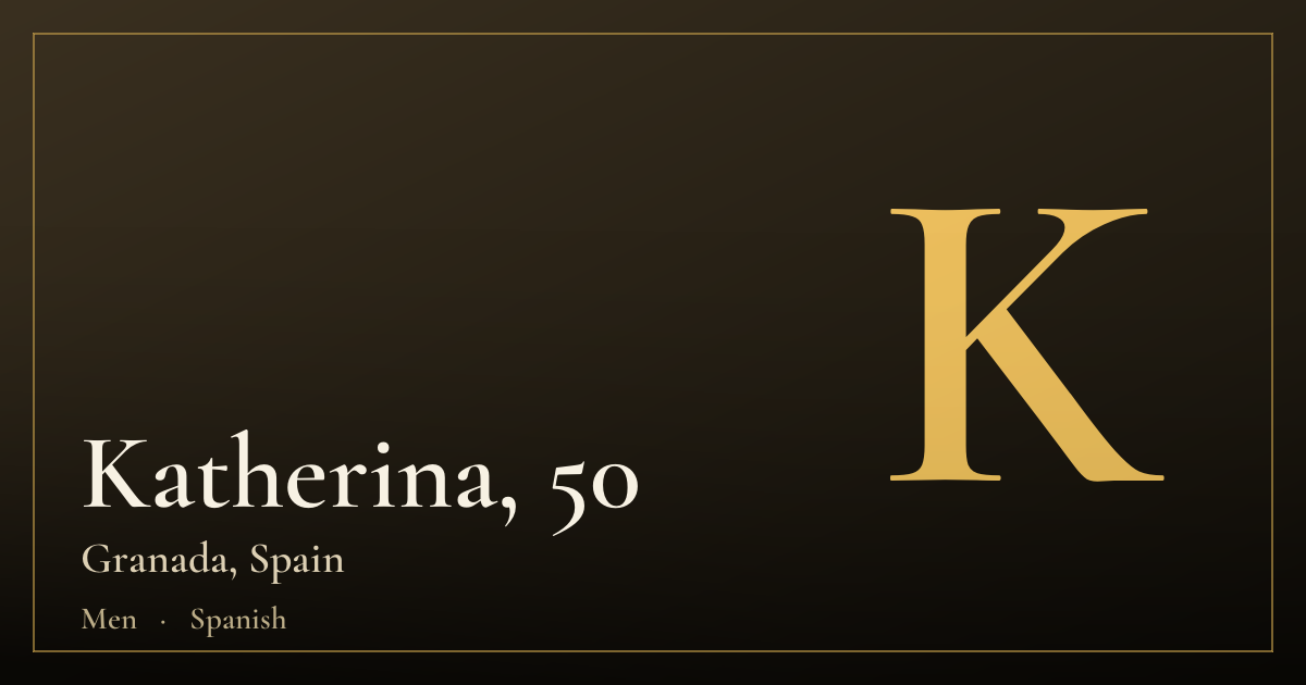 Katherina, 50 — Granada